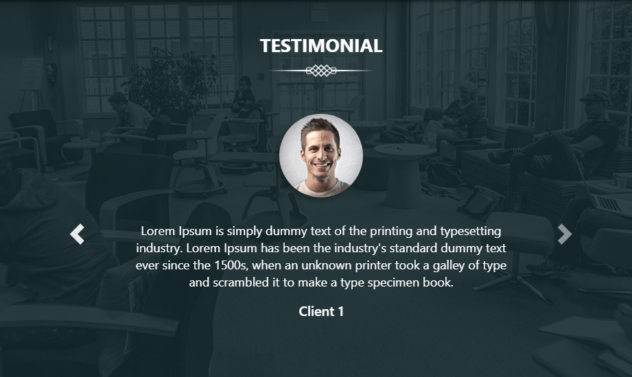 testimonial html css template